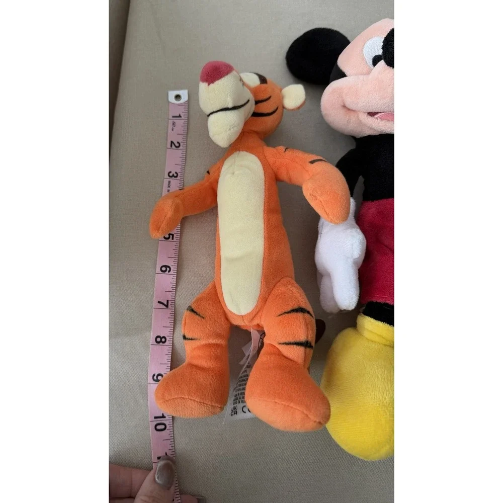 Disney Parks Plush Lot Mickey Minnie‎ Tigger Halloween Minnie Witch Set